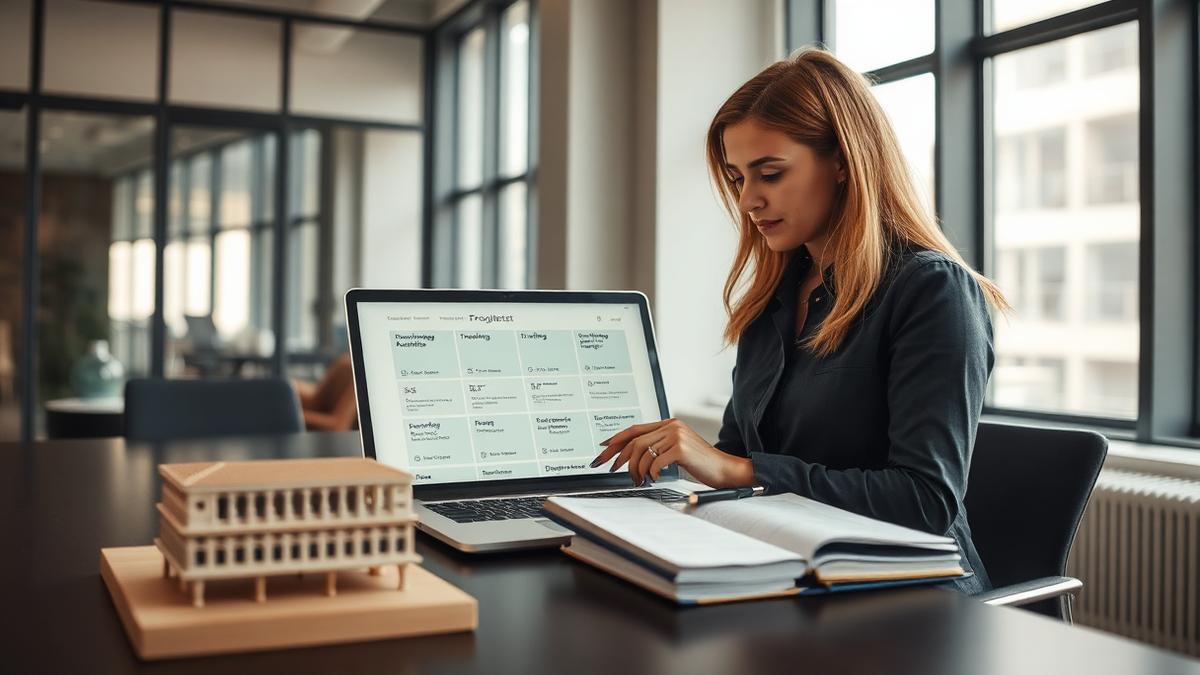 Architecte choisissant une formation à l'intelligence artificielle